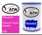 Preview: Mitsubishi, Plasma Purple Metallic, V08: 500ml Lackdose, von ATW Autoteile West.